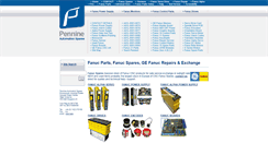 Desktop Screenshot of fanuc.pennineuk.com